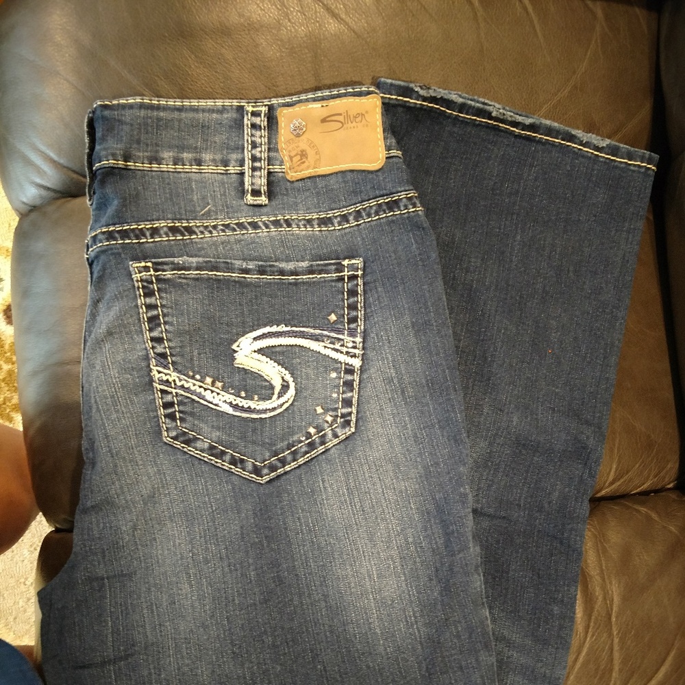 Silver Suki Super Stretch Jeans 14/31